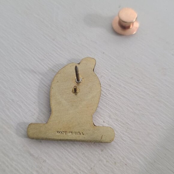 Budweiser Member Beer Stein Vintage Lapel Pin Tie Tack - Anheuser Busch Badge - Picture 4 of 4